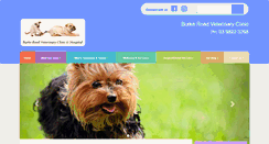 Desktop Screenshot of burkeroadvet.com